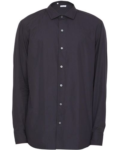 Salvatore Piccolo Camicia in cotone nero