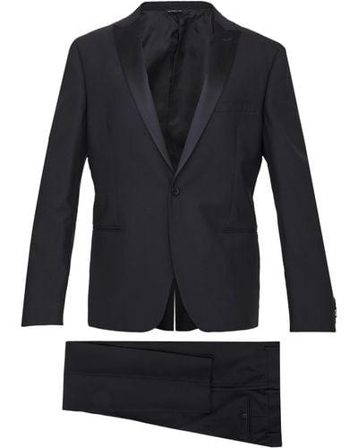 Tonello Twopiece Suit In Wool - Blue