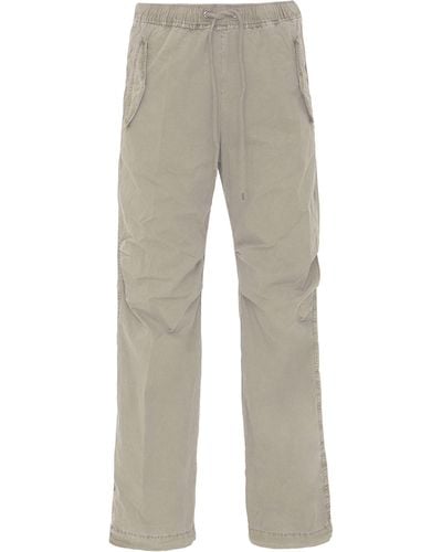 James Perse Cotton Cargo Trousers - Grey