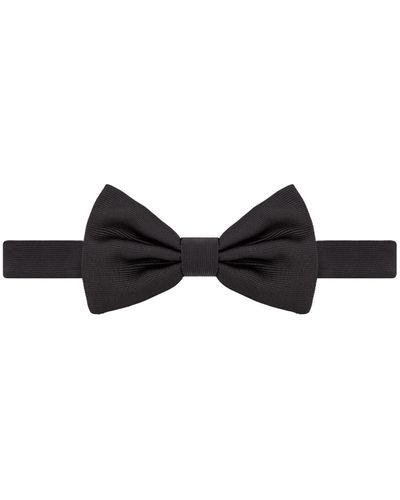 Dolce & Gabbana Silk Bow Tie - White