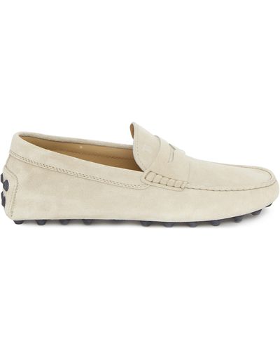 Tod's Gommino Bubble Loafers - Natural
