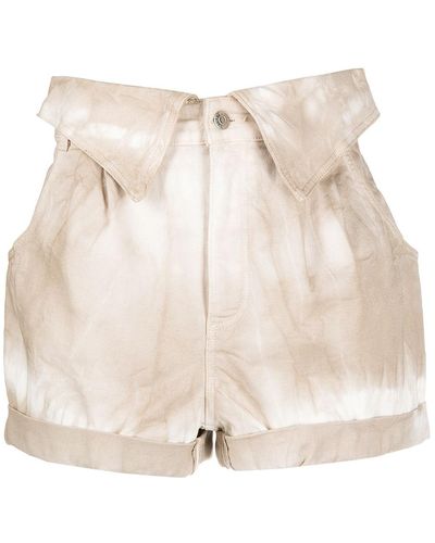 Stella McCartney Short tie dye - Neutro