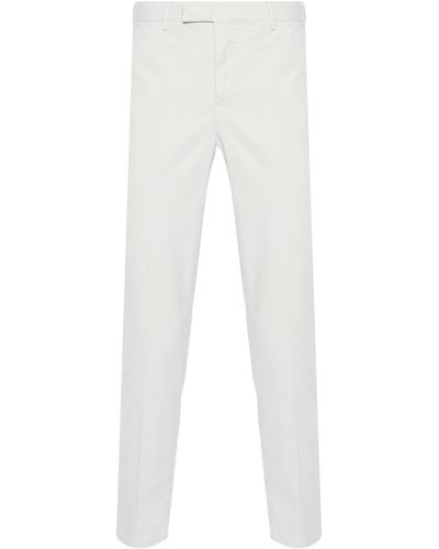 PT Torino Cotton Pants - White