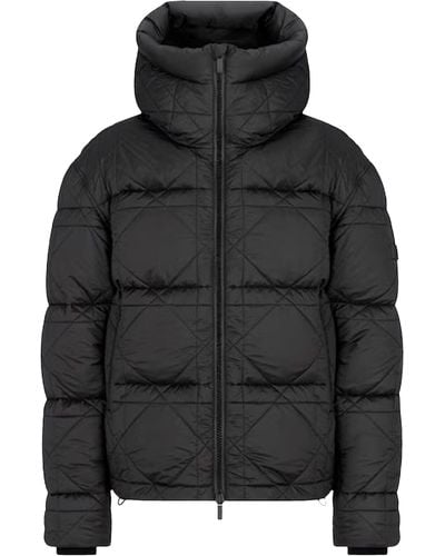 Dior Cannage Puffer Jacket - Black