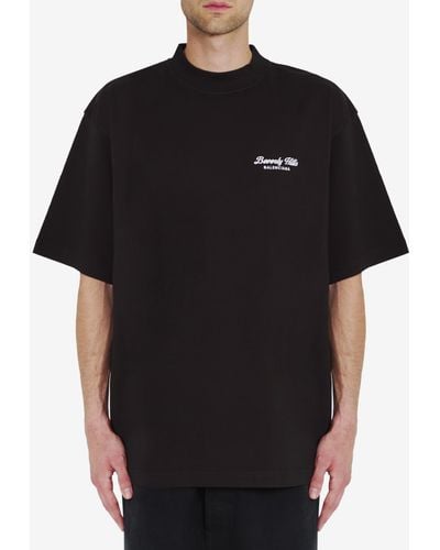 Balenciaga Beverly Hills Tshirt - Black