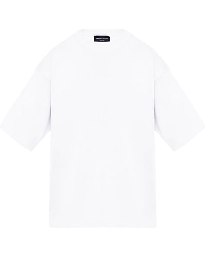 Roberto Collina Cotton Tshirt - White