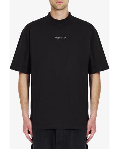 Balenciaga Back Tshirt - Black