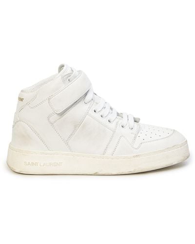 Saint Laurent Lax Sneakers - White