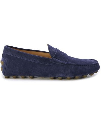 Tod's Macro 52K Gommino Loafers - Blue