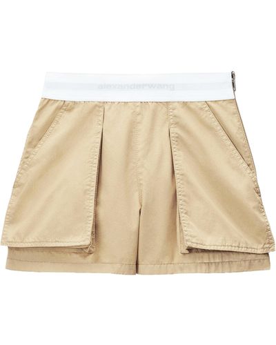Alexander Wang Cargo Shorts - Natural