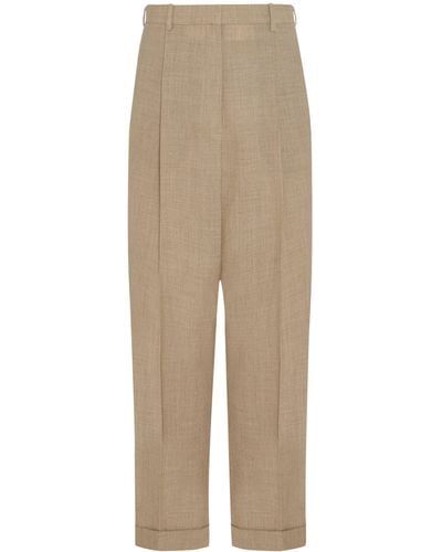 The Row Tor Trousers - Natural
