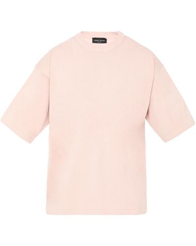 Roberto Collina Cotton Tshirt - Pink