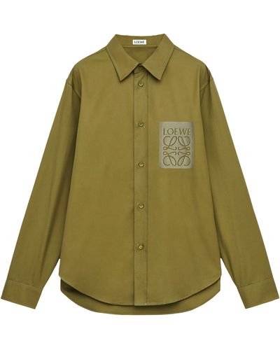 Loewe Cotton Shirt - Green