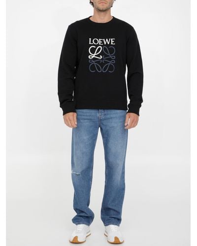 Loewe Anagram Sweatshirt - Black