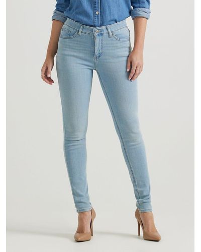 Lee Jeans Ultra Lux Comfort Slim Fit Skinny Jeans - Blue