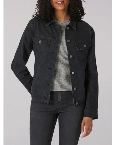 Black Lee Jeans Jackets for Women | Lyst