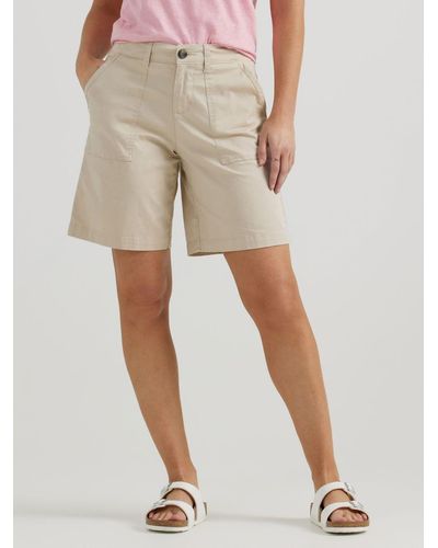 Lee Jeans Ultra Lux Comfort Flex-to-go Relaxed Utility Bermuda - Natural