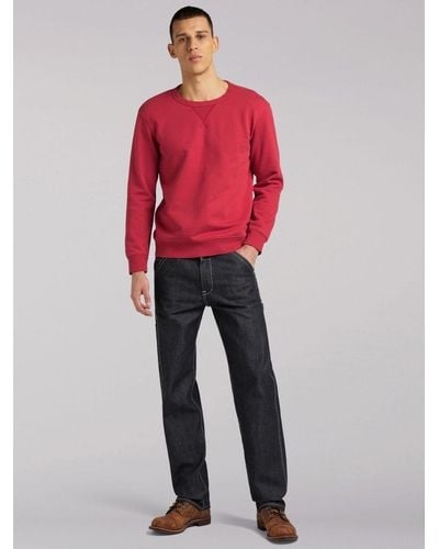 Lee Jeans 101 Relax Fit Carpenter Jeans - Red