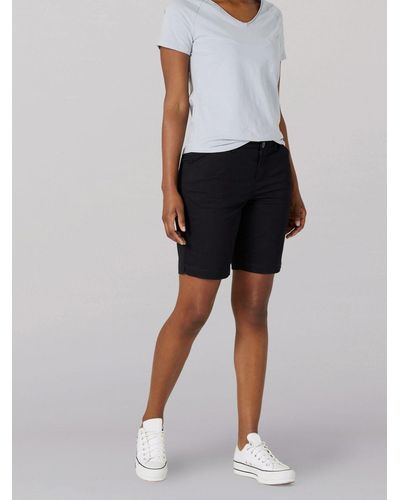 Black Lee Jeans Shorts for Women | Lyst