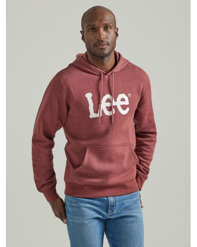 Lee Jeans Original Twitch Graphic Hoodie - Red
