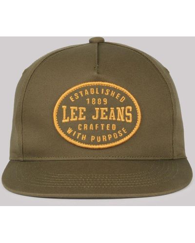 Lee Jeans Mens Established 1899 Snap Hat - Green