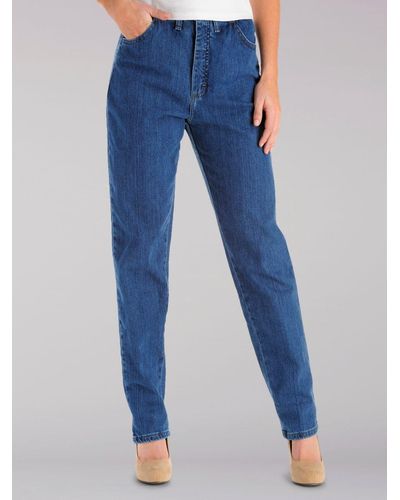 Lee Jeans Side Elastic Jeans Petite - Blue