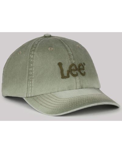 Lee Jeans Washed Logo Hat - Green
