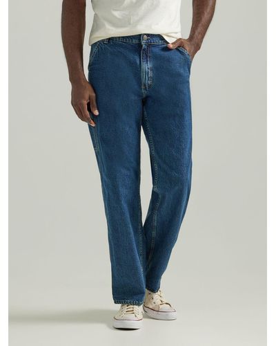 Lee Jeans Workwear Loose Fit Carpenter Jeans - Blue