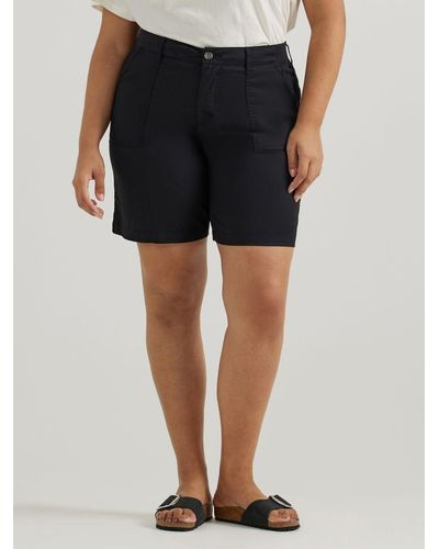 Lee Jeans Ultra Lux Comfort Flex-to-go Relaxed Utility Bermuda - Black