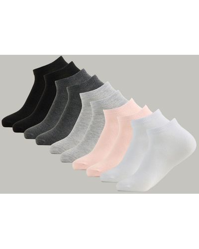 Lee Jeans Womens 10-pack Basic Low Cut Socks - Multicolor