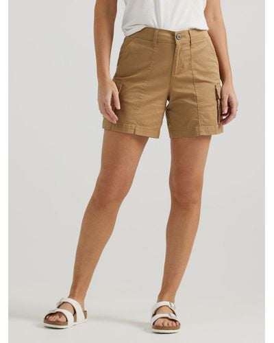Lee Jeans Ultra Lux Comfort Flex-to-go Relaxed Cargo Shorts Tan - Natural