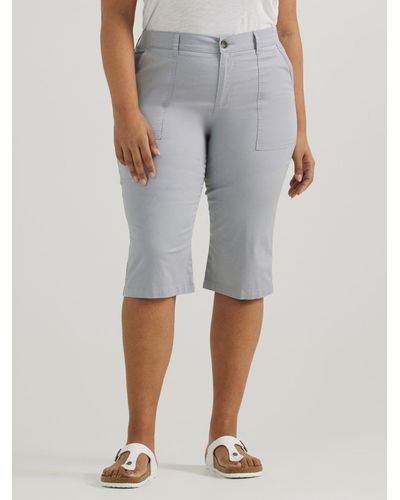 Lee Jeans Ultra Lux Comfort Flex-to-go Relaxed Utility Skimmer - Gray