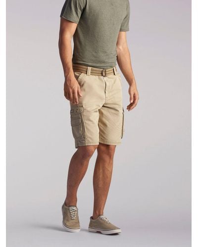 Lee Jeans Mens Legendary Wyoming Cargo Shorts - Natural