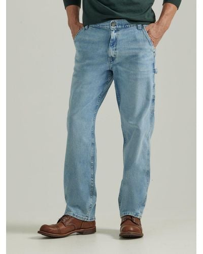 Lee Jeans Legendary Workwear Loose Fit Carpenter Jeans - Blue