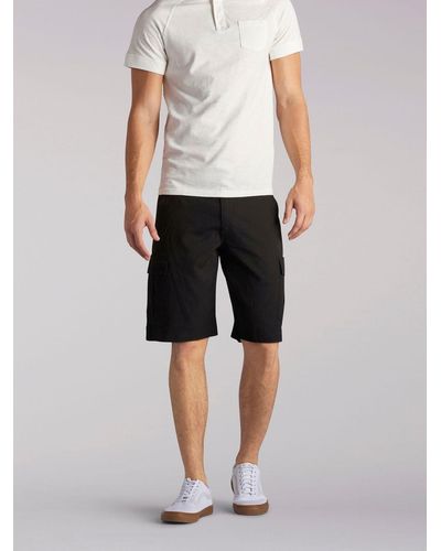 Lee Jeans Dungarees Performance Cargo Shorts - Black