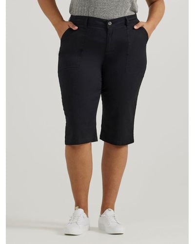 Lee Jeans Ultra Lux Comfort Flex-to-go Relaxed Utility Skimmer - Black
