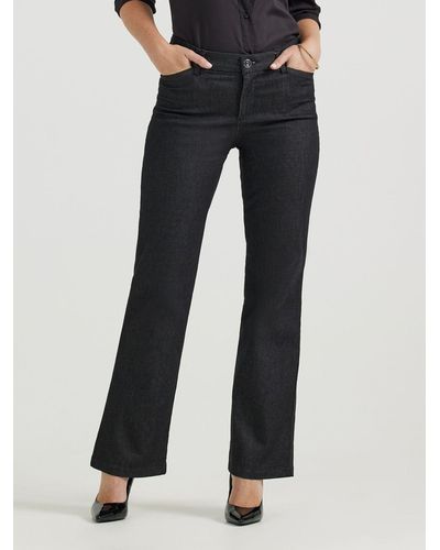 Lee Jeans Fm Regular Fit Trouser - Black
