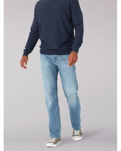 Lee Jeans Extreme Motion Mvp Reg Straight Jeans - Blue