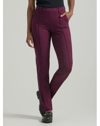 Lee Jeans Ultra Lux Comfort Any Wear Straight Leg Pant - Purple
