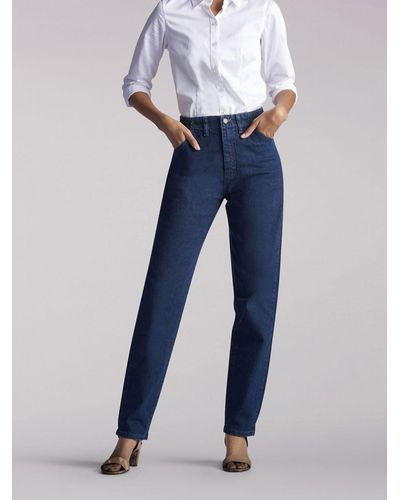 Lee Jeans Side Elastic Jeans - Blue