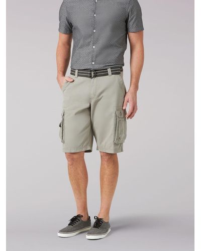 Lee Jeans Mens Legendary Wyoming Cargo Shorts - Gray