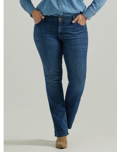 Lee Jeans Legendary Reg Bootcut Jeans Plus Size - Blue