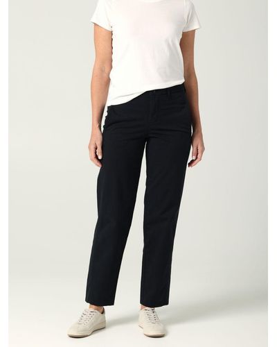 Lee Jeans Womens Ultra Lux Relaxed Straight Pants - Black