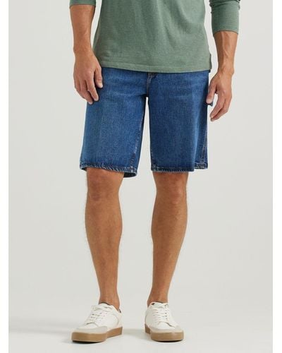 Lee Jeans Mens Legendary Workwear Carpenter Shorts - Blue