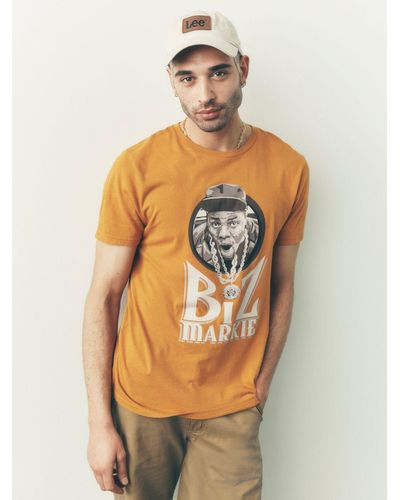 Lee Jeans Mens Biz Markie Graphic T-shirt - Multicolor