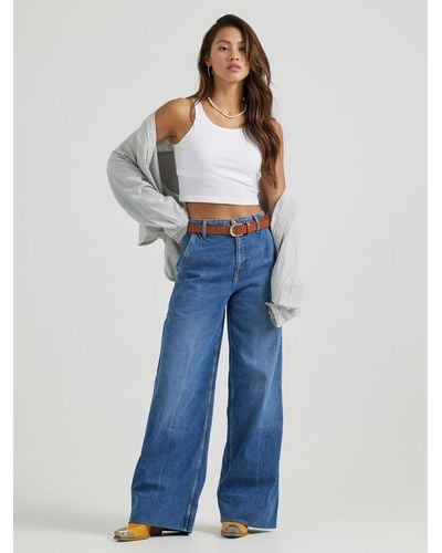 Lee Jeans Wide-leg jeans for Women, Online Sale up to 78% off