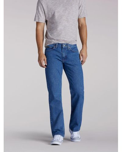 Lee Jeans Regular Fit Bootcut Jeans - Blue