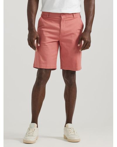 Lee Jeans Mens Extreme Motion Shorts - Pink