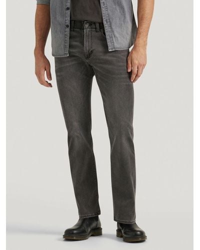 Lee Jeans Extreme Motion Slim Straight Leg Jeans - Gray