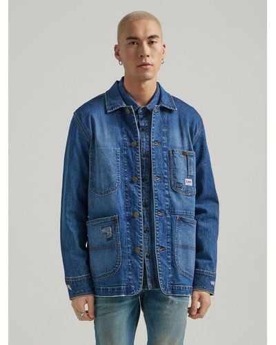 Lee Jeans Chore Coat - Blue